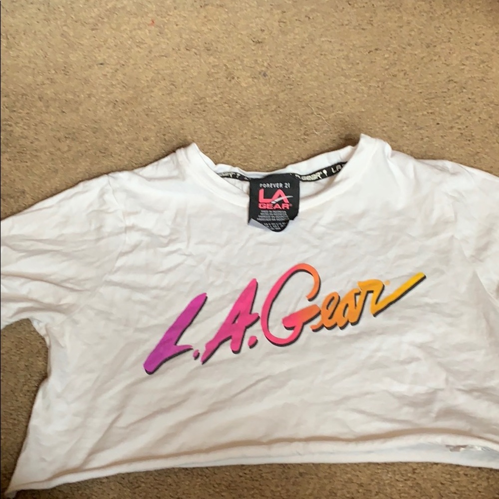 L.A Gear crop top